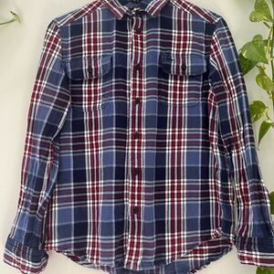 Polo Ralph Lauren Boys Plaid Flannel Button-Up Shirt